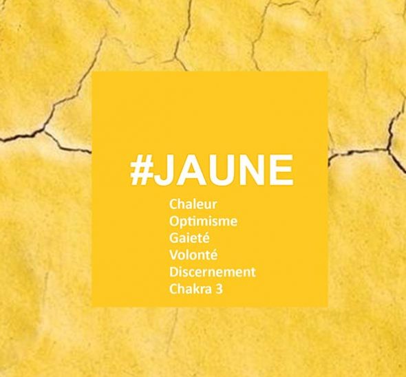 La couleur jaune en Colordecotherapy - Symbolique